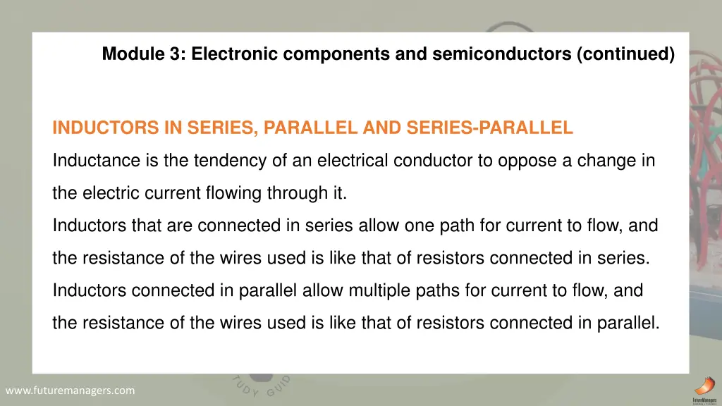 module 3 electronic components and semiconductors 5