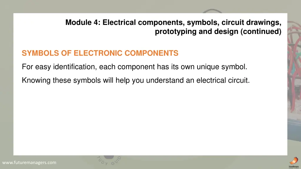 module 4 electrical components symbols circuit 1