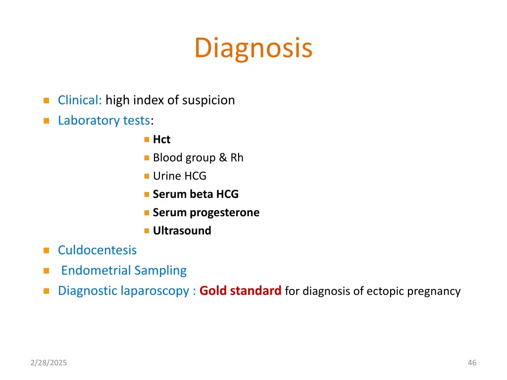 diagnosis