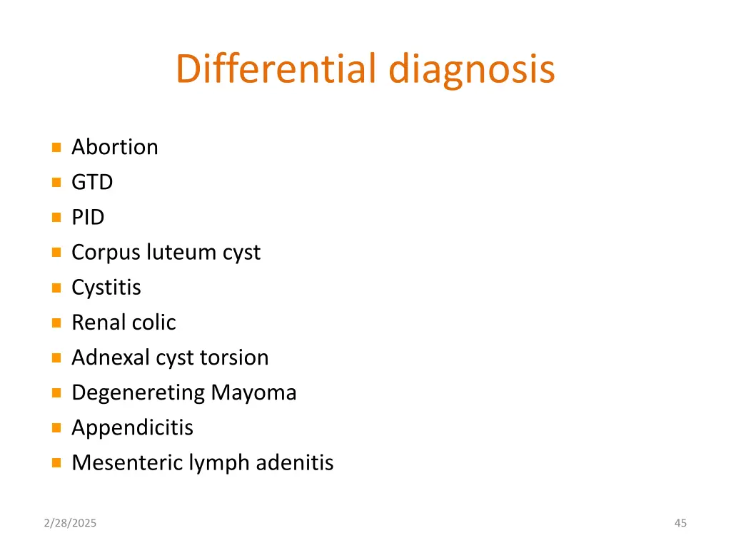differential diagnosis 1