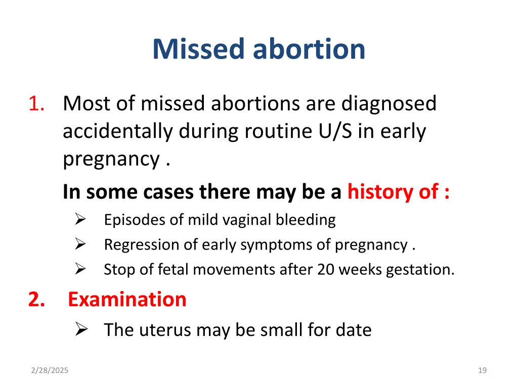 missed abortion 1
