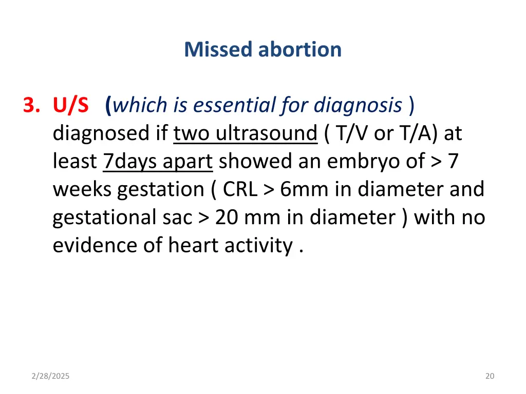 missed abortion 2