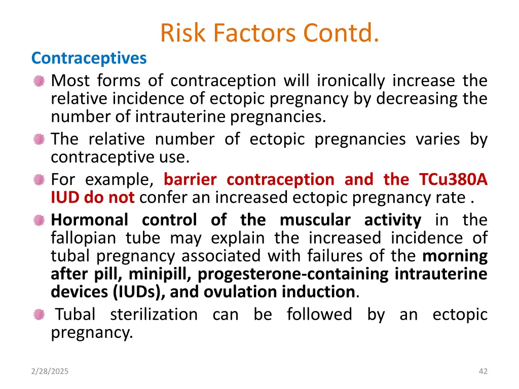 risk factors contd 1
