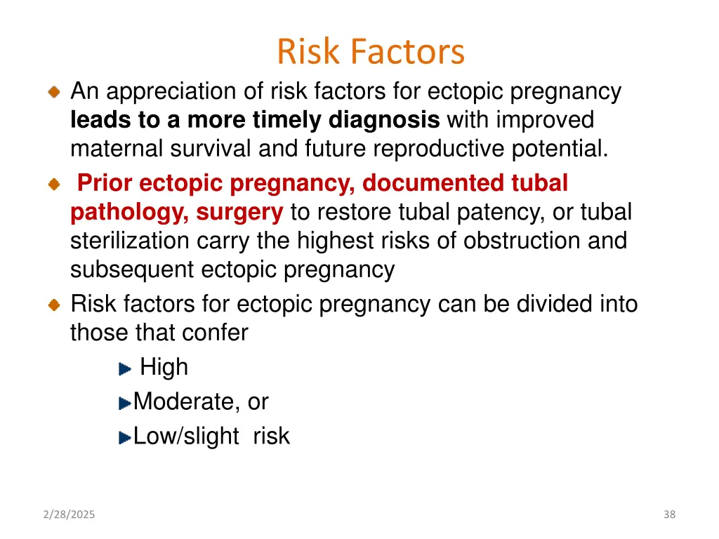 risk factors