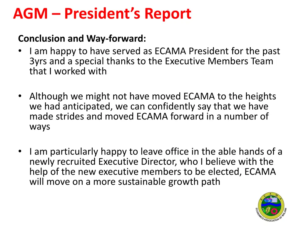 agm president s report 3