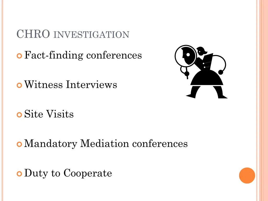 chro investigation