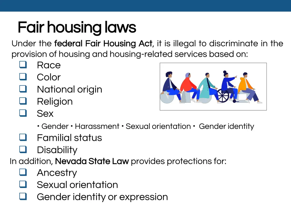 fair housing laws fair housing laws under