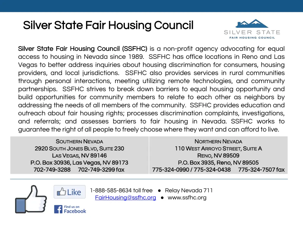 silver state fair housing council silver state 1