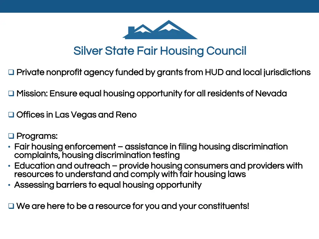 silver state fair housing council silver state