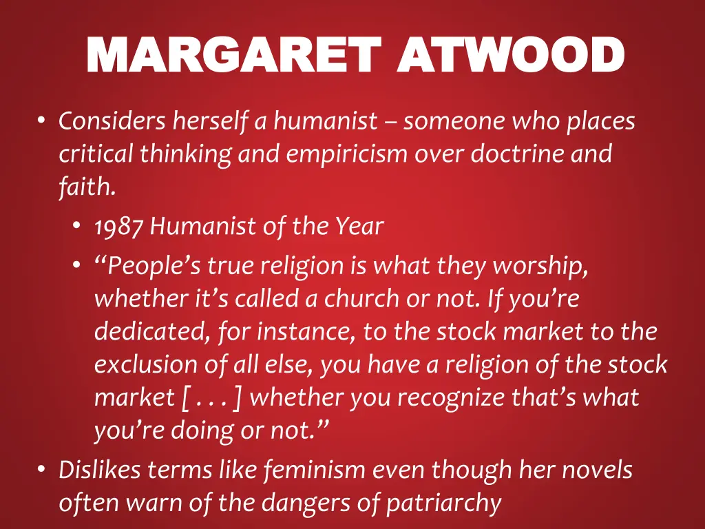 margaret atwood margaret atwood 1