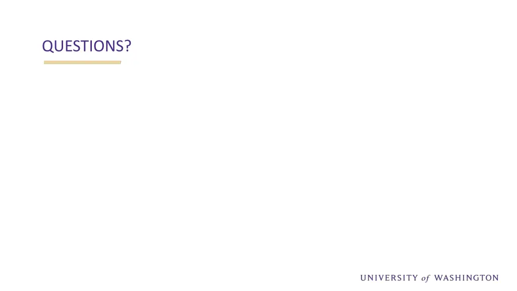 questions