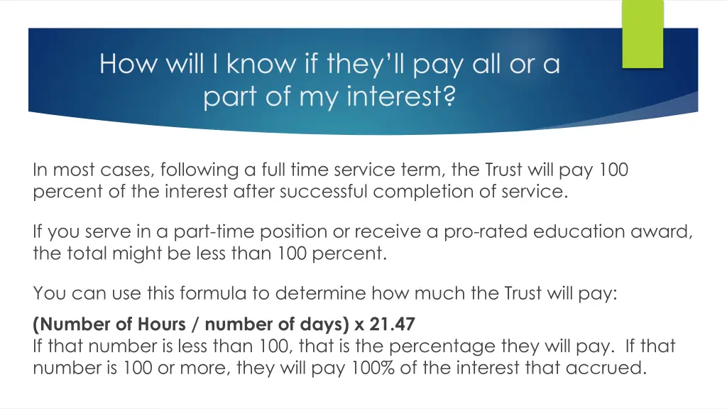how will i know if they ll pay all or a part