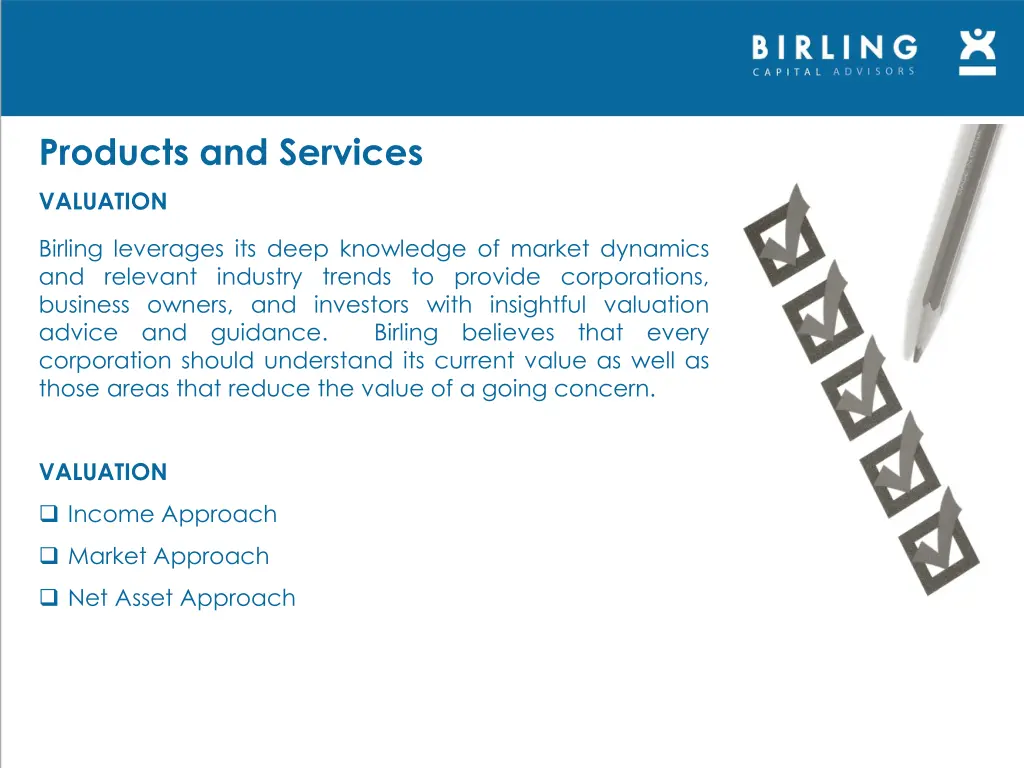 products and services 3