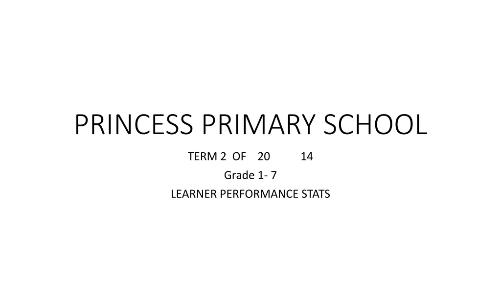 princess primary school