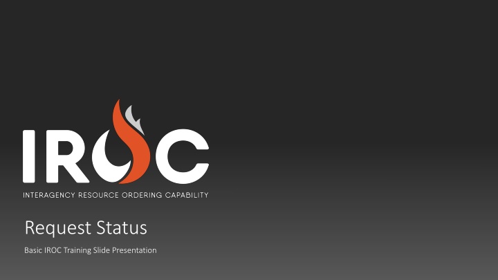 request status
