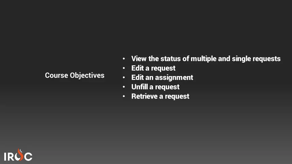 view the status of multiple and single requests