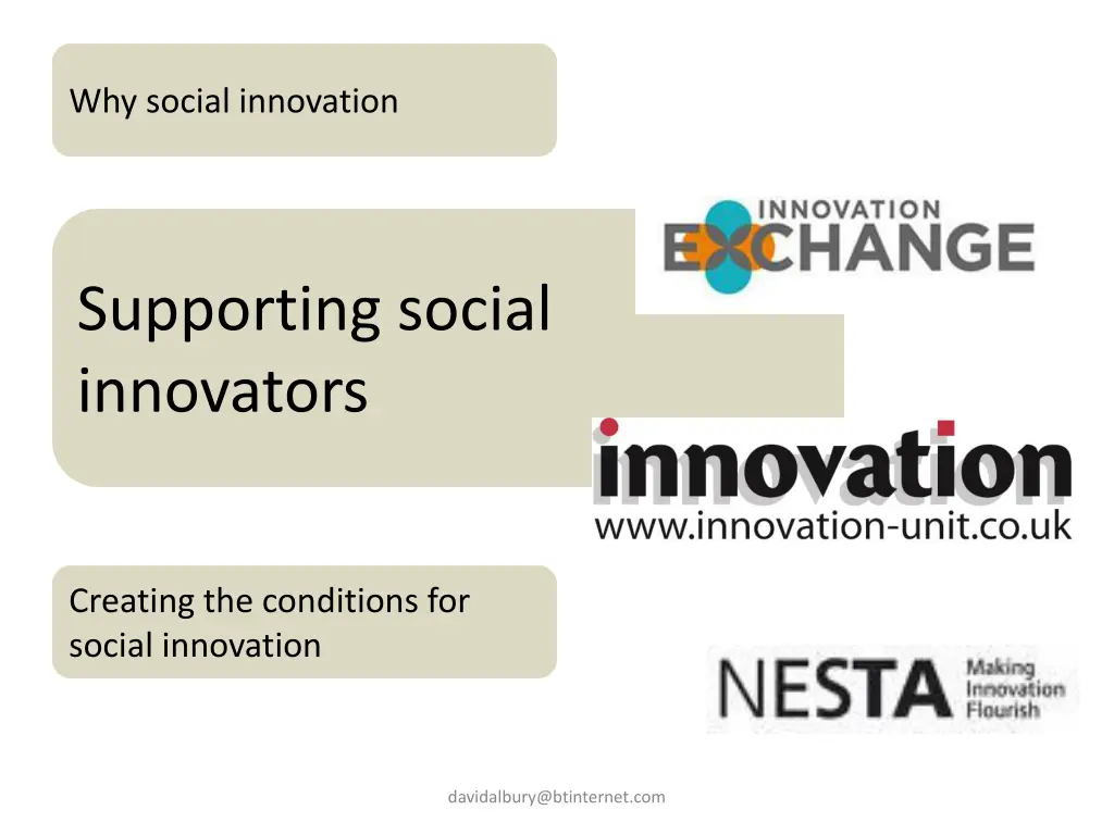 why social innovation 1