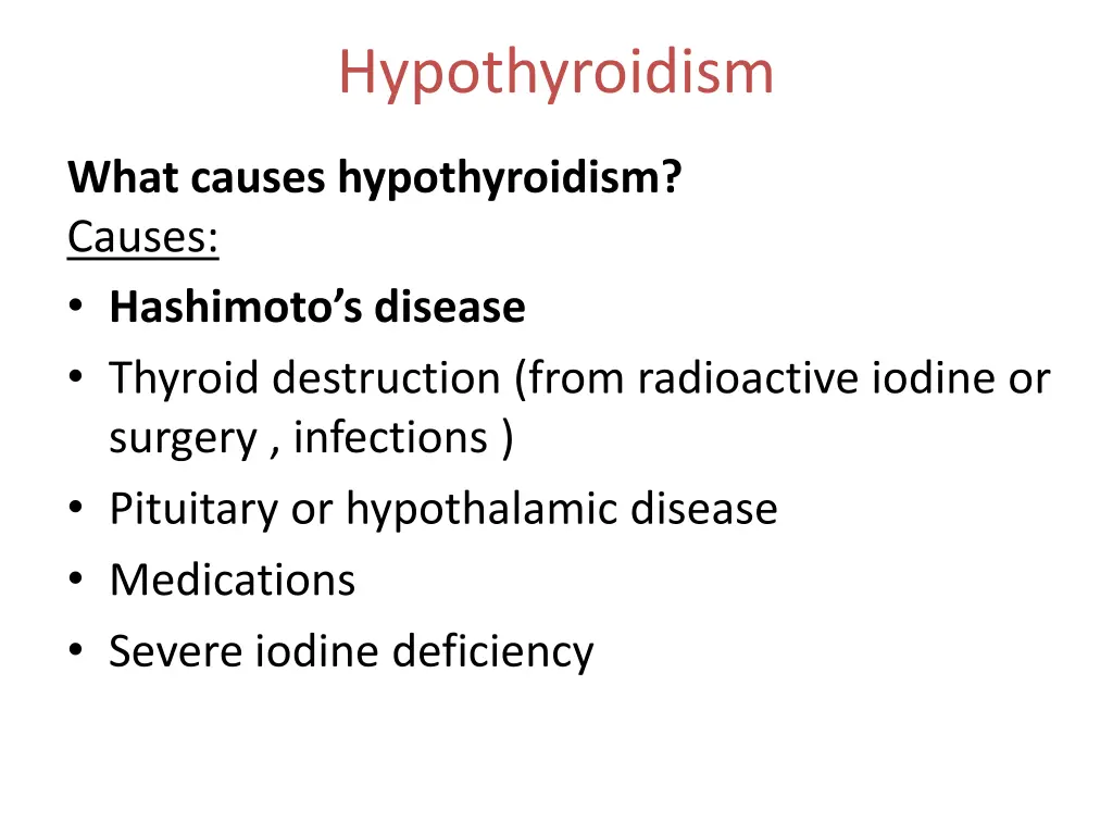hypothyroidism 5