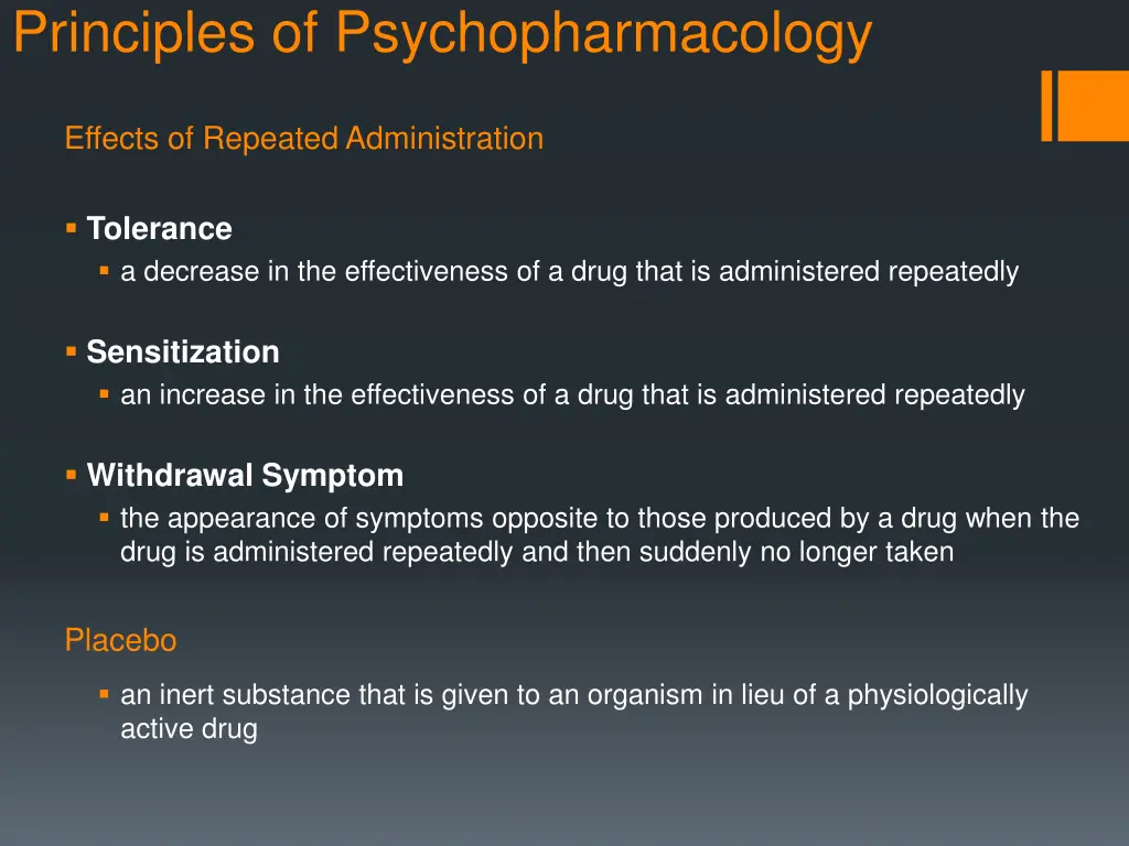 principles of psychopharmacology 2