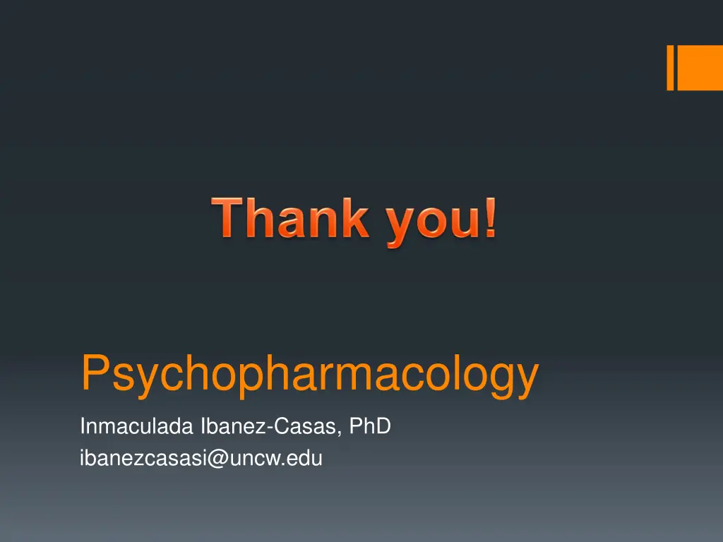 psychopharmacology 5