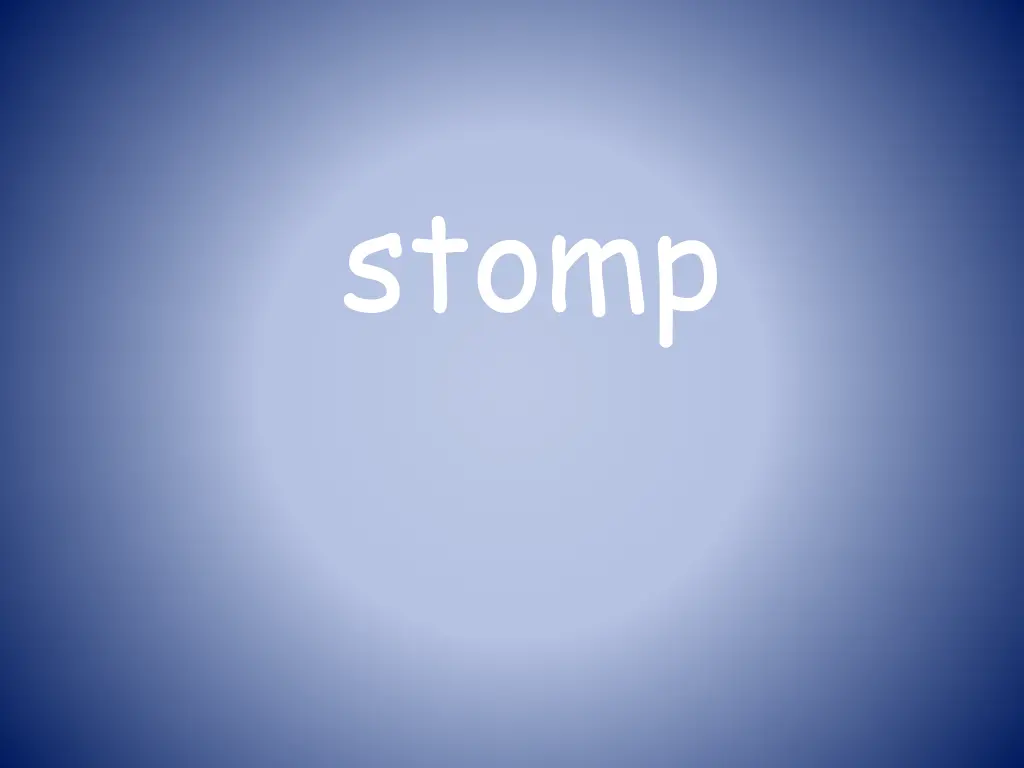 stomp