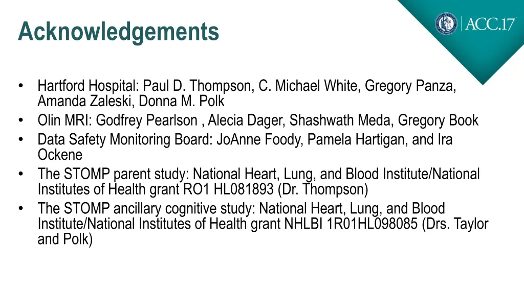 acknowledgements