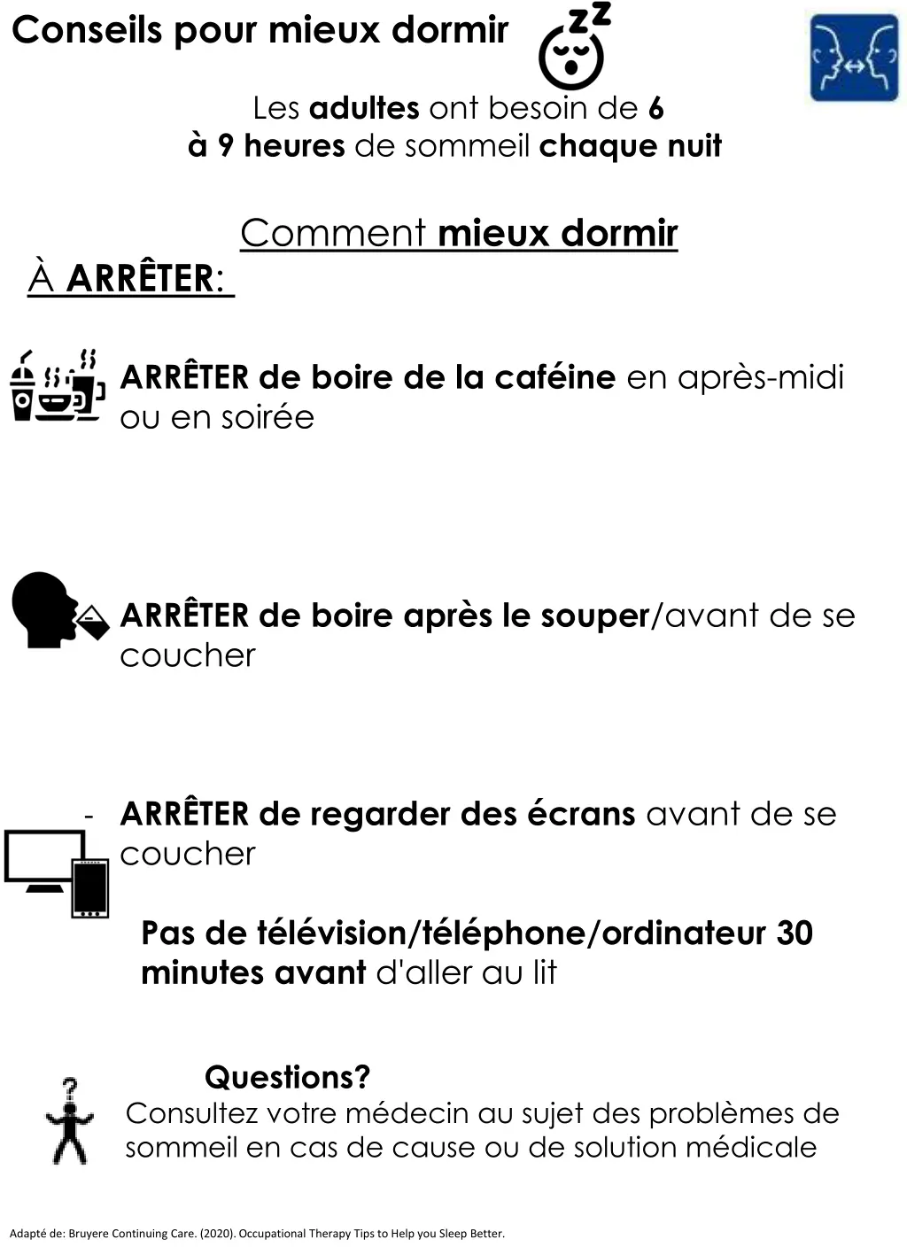 conseils pour mieux dormir 2