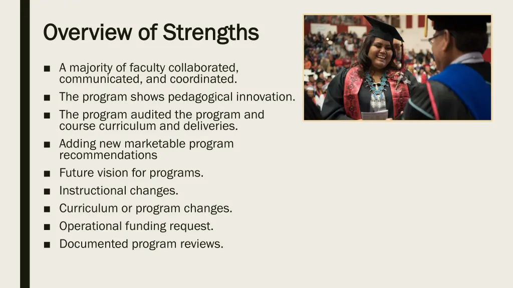 overview of strengths overview of strengths