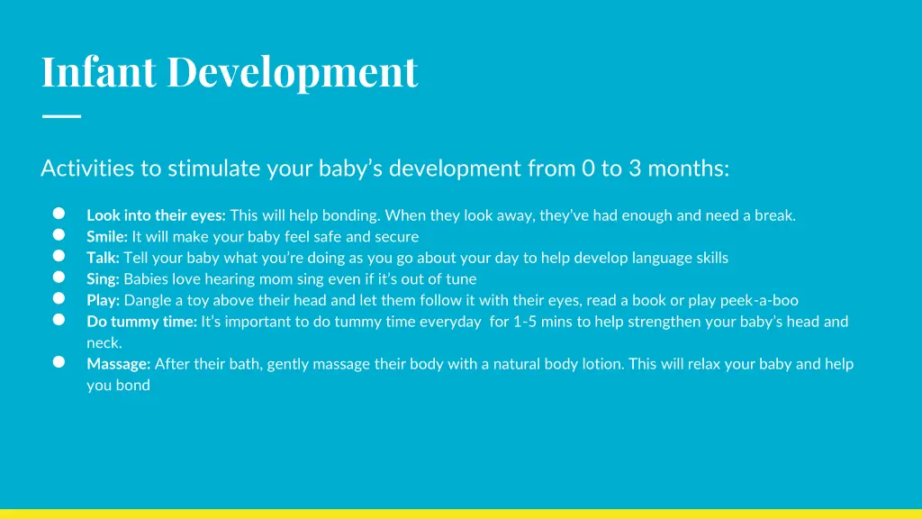 infant development 1