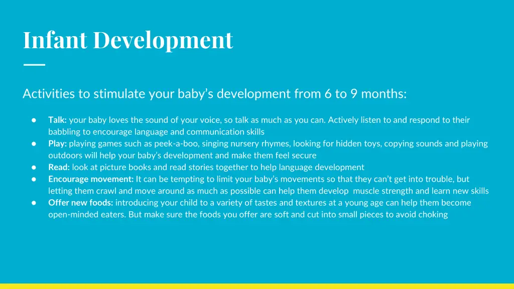 infant development 3