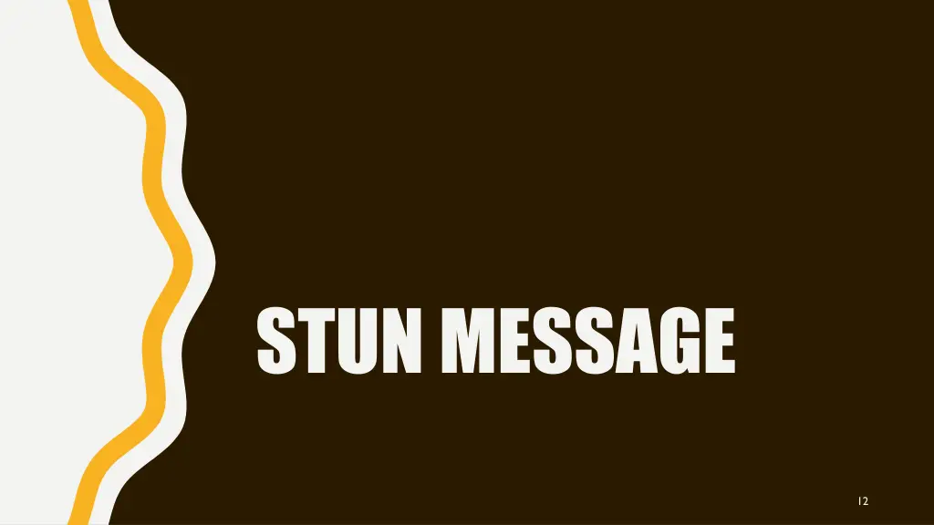 stun message
