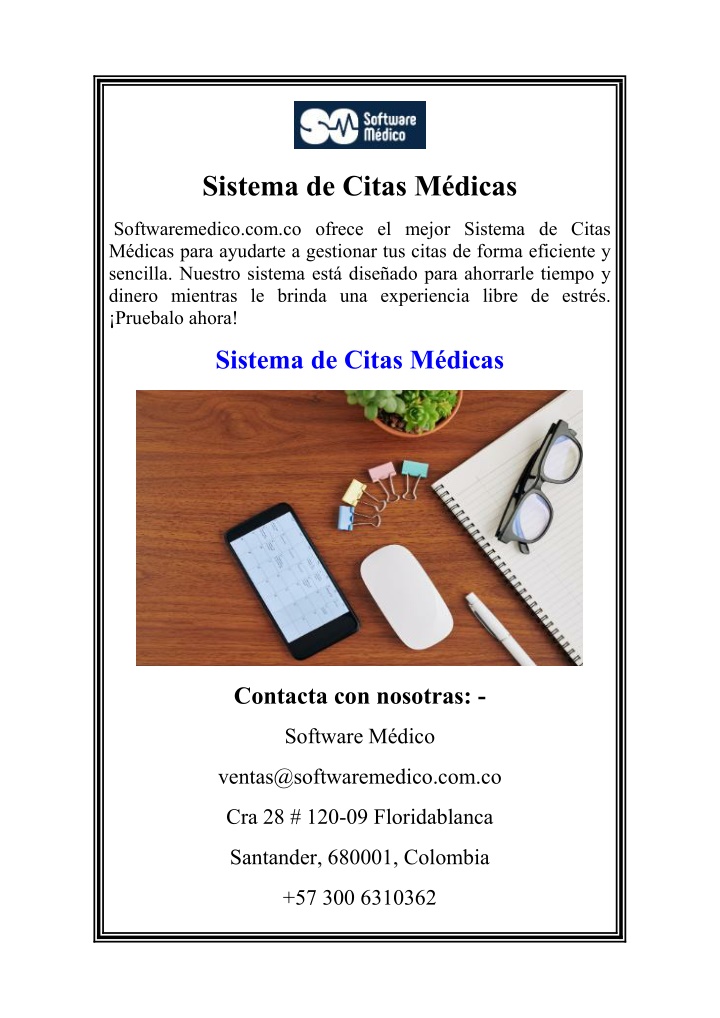sistema de citas m dicas
