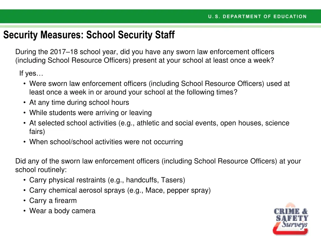 security measures school security staff