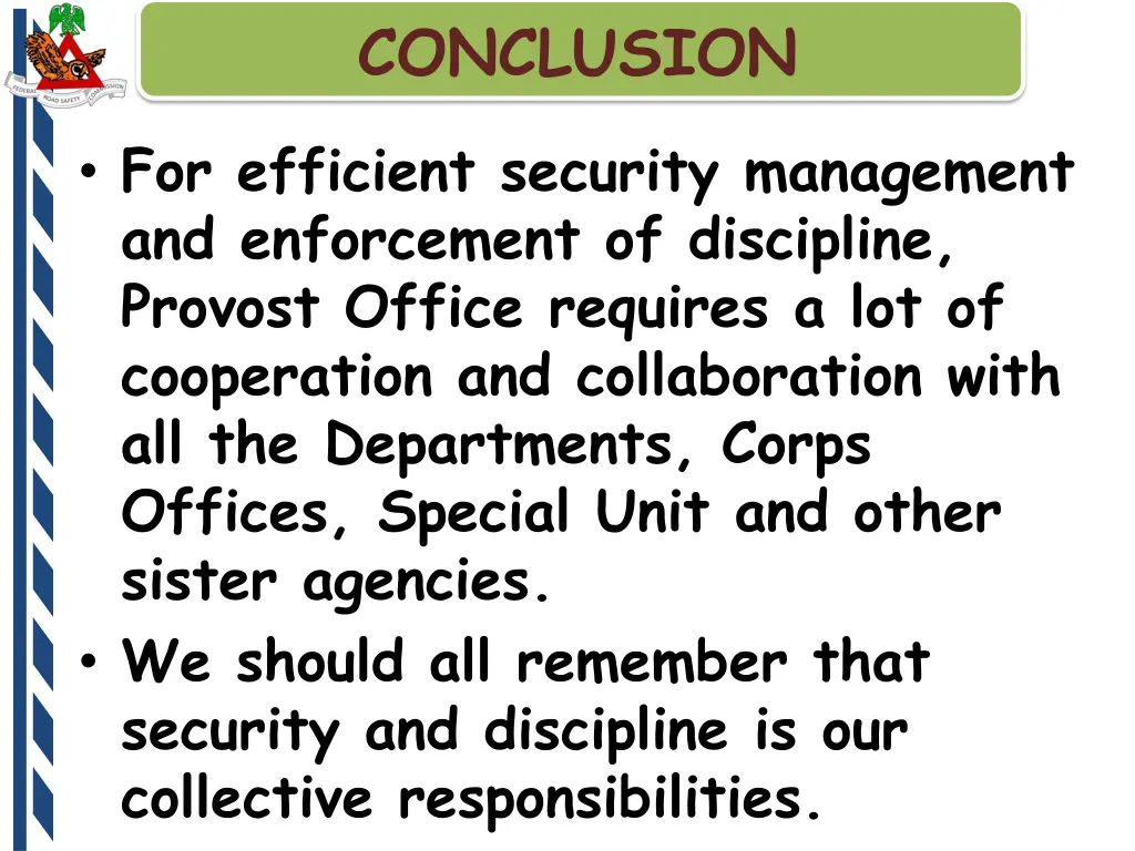 conclusion