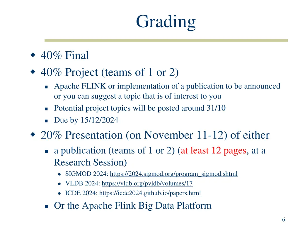 grading