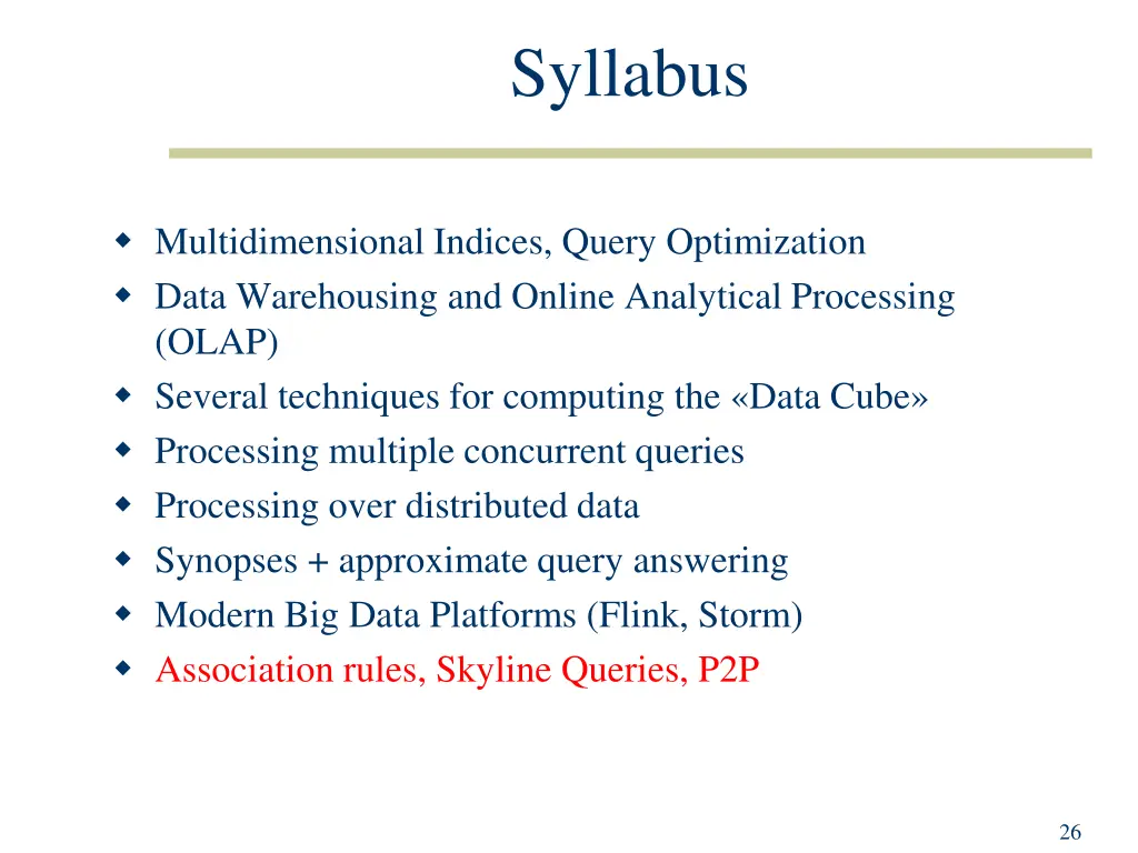syllabus