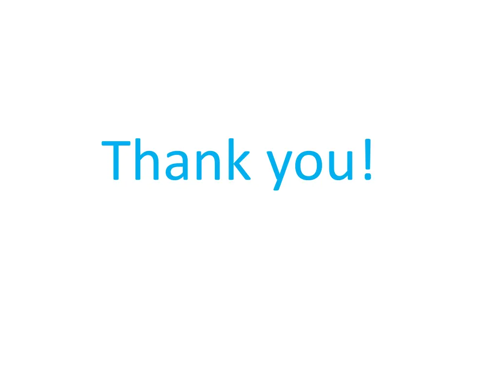thank you
