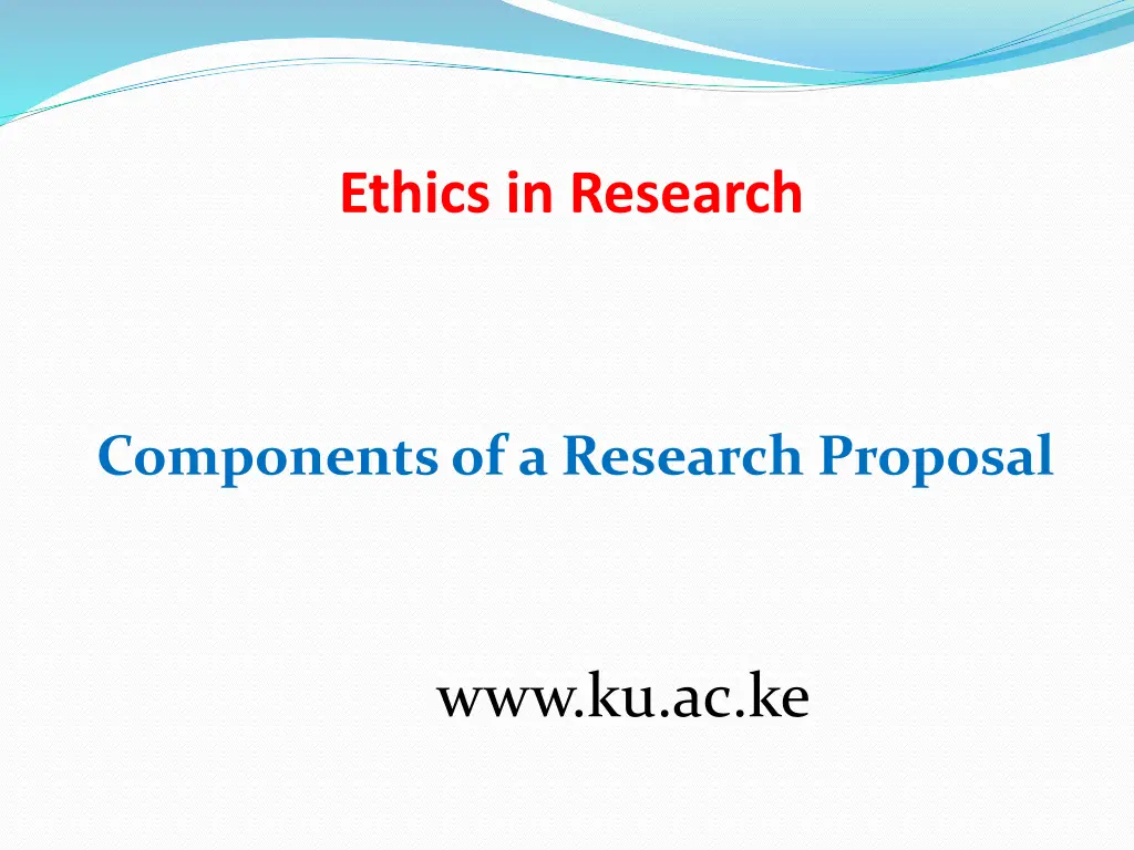ethics in research