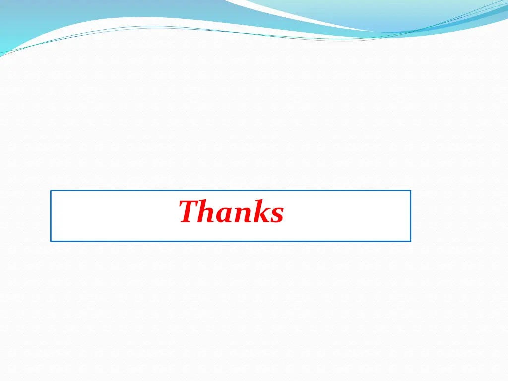 thanks