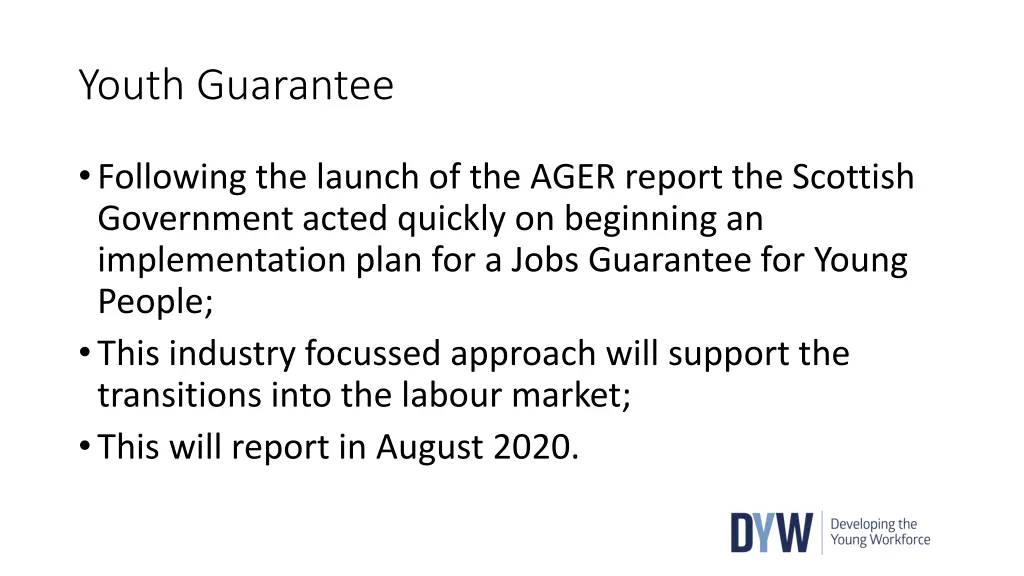 youth guarantee