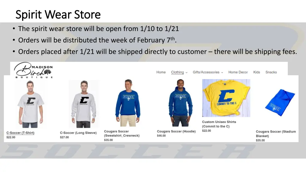 spirit wear store spirit wear store the spirit