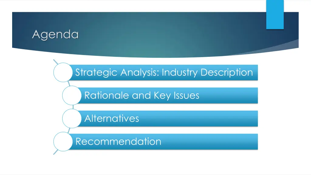 agenda