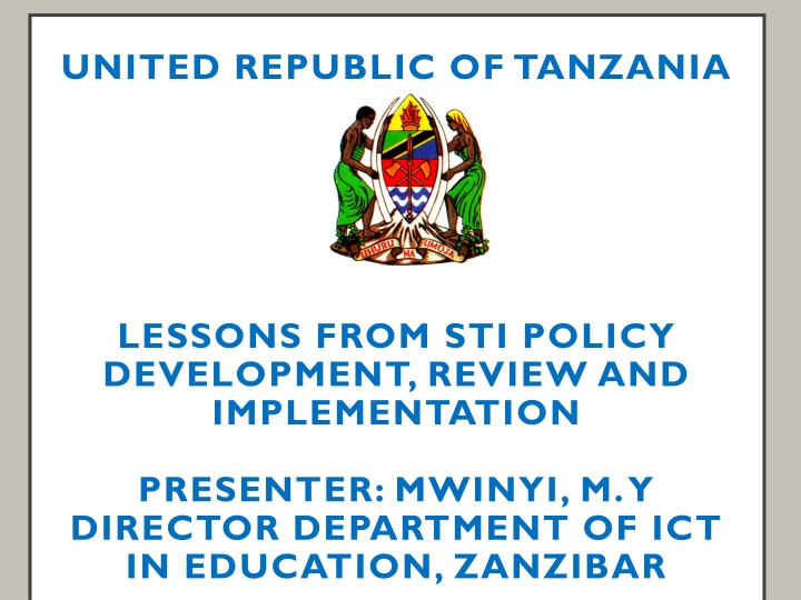 united republic of tanzania