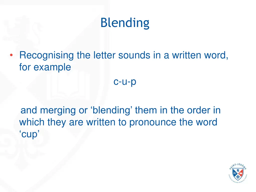 blending