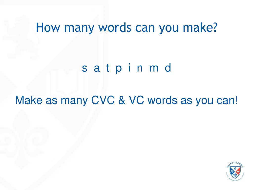 how many words can you make