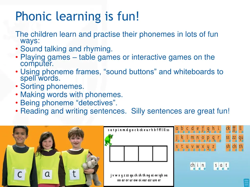 phonic learning is fun