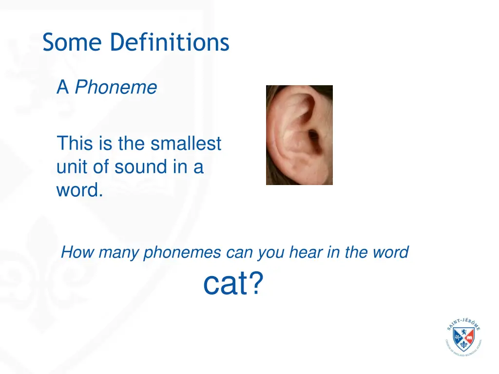 some definitions