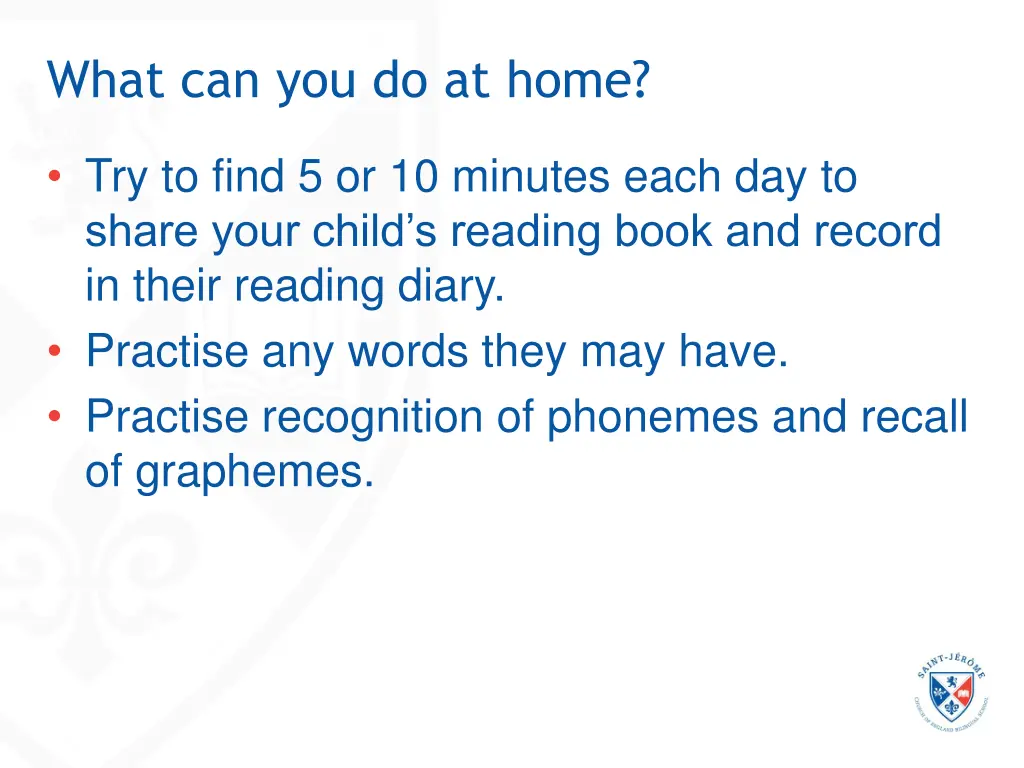 what can you do at home 1