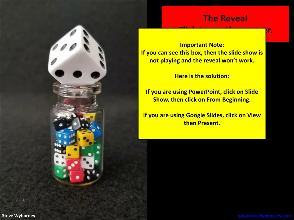 the reveal 1