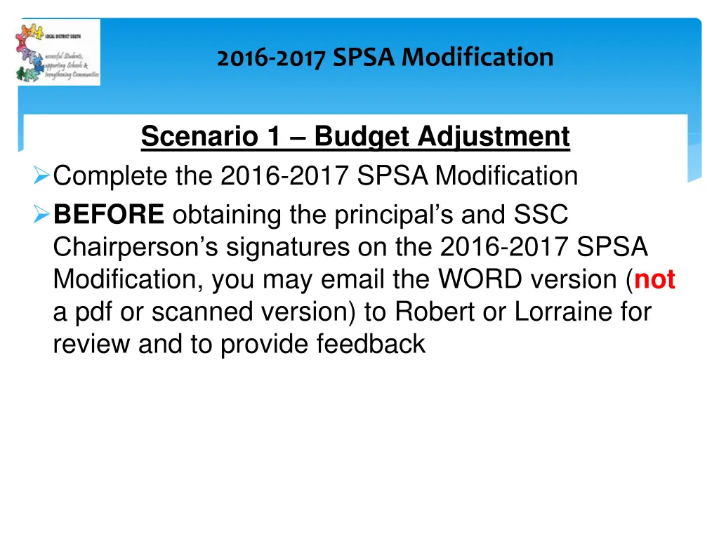 2016 2017 spsa modification 2
